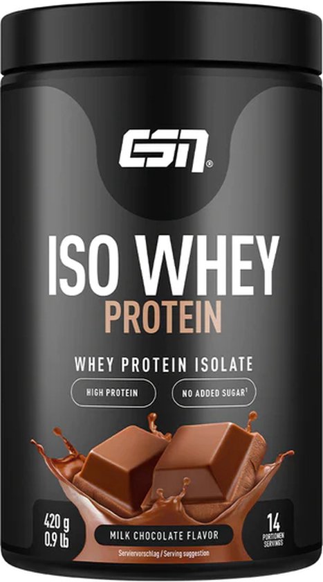 ESN - Iso Whey Protein - 420 gram - Isolated Melkchocola