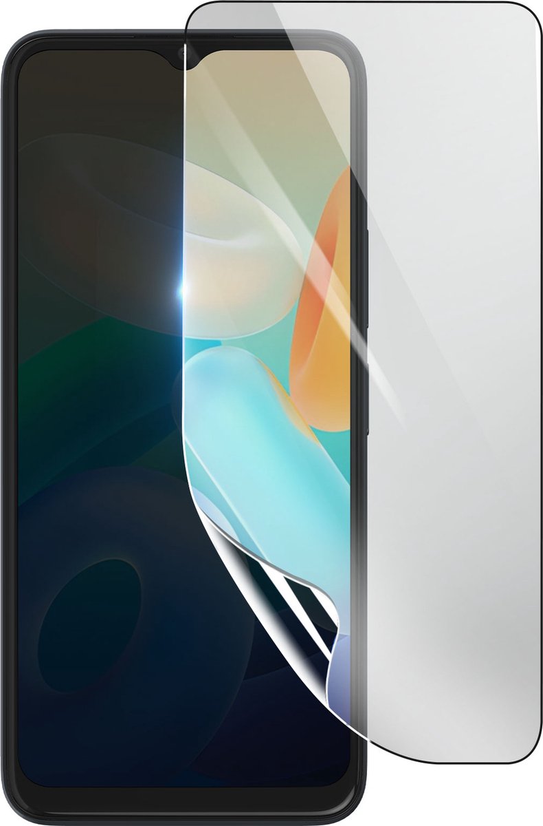 3mk, Geschikt voor Vivo Y16, Schokbestendige Hydrogel Screenprotector, Transparant