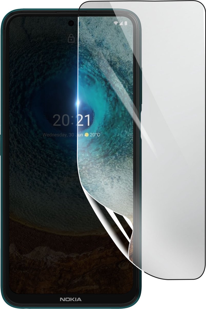 3mk, Geschikt voor Nokia X10, Schokbestendige Hydrogel Screenprotector, Transparant