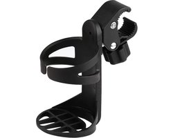 Bekerhouder - Cupholder Kinderwagen - Wandelwagen flessenhouder - 360 graden rotatie - Universele kinderwagen bekerhouder - verstelbare klem - past op elke fiets - rollator - rolstoel - kinderwagen - auto - verstelbare bekerhouder