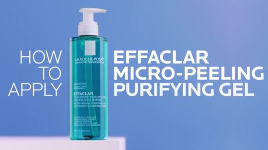 La Roche-Posay Effaclar Zuiverende Micro-Peeling Gel 400ml voor een onzuivere huid
