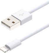 Oplader Kabel Geschikt voor Apple iPhone en Apple iPad - 2 Meter - Lader - 8 Pin naar USB kabel snoer