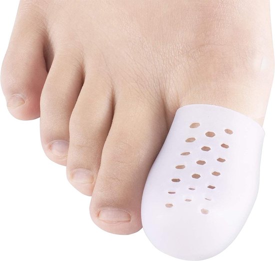 Foto: Medical brace teenbeschermer grote teen siliconen teenkap geleverd per paar maat m