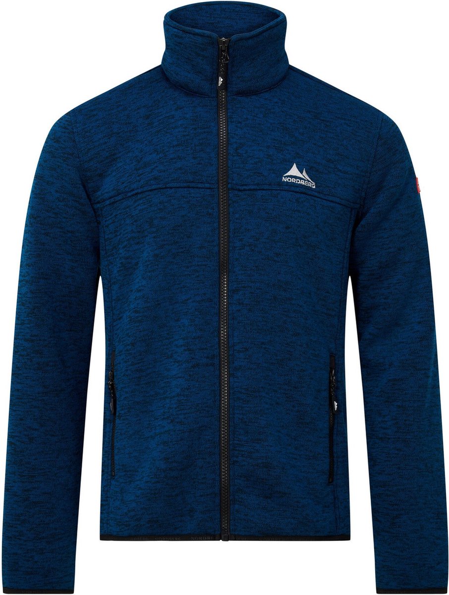 Nordberg Fred Fleece Vest Petrol melange Overige kleuren