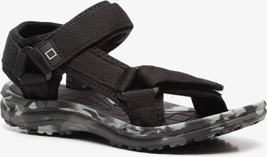 Blue Box jongens sandalen zwart met camouflage - Maat 32