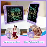 Kat Schrijftablet voor kinderen, 25,5 cm, LCD-tekentablet voor kinderen, magnetisch whiteboard, dinosaurus, speelgoed, cadeau, 2, 3, 3, 4, 5, 6, 7, 8 jaar.