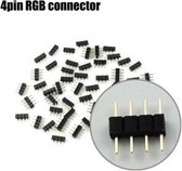 4pin Male naar Male 10mm RGB LED Strip Connector Solderless - 10 Stuks