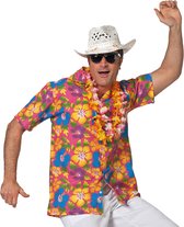Wilbers & Wilbers - Hawaii & Carribean & Tropisch Kostuum - Samba Martinique Hawaiishirt Man - Multicolor - XXL - Carnavalskleding - Verkleedkleding