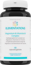 Magnesium & Vitamine B Complex met Taurine - 2-in-1 - Meer Energie - Minder Stress - Tegen Vermoeidheid - Betere Weerstand - Spier Herstel - 60 Tabletten