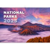 C132-25 Nationale parken Kalender 2025 + Gratis 2024-kalender
