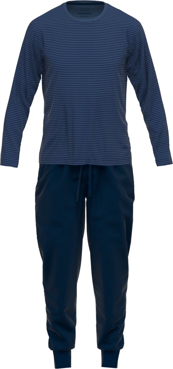 CECEBA Bamboo Heren Pyjama - Blauw