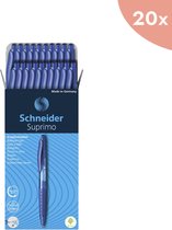 20x stylo à bille Schneider Suprimo bleu