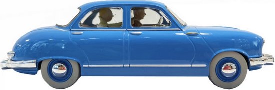 Tintinimaginatio - Voiture Tintin 1:24 #30 Le taxi Panhard Dyna Z de Cokes en Stock