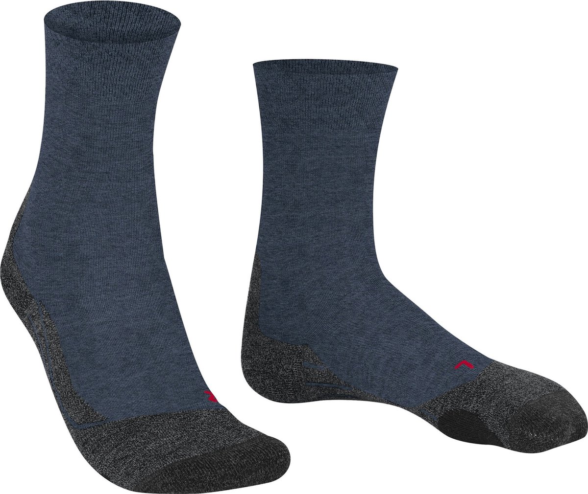 FALKE TK2 Explore Melange heren trekking sokken dark melangeange Multicolor