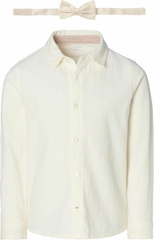 Noppies - Boys Shirt Dulac long sleeve - Bright White - 92