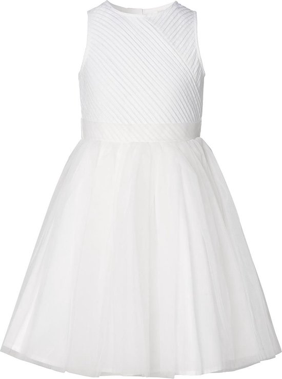 Noppies - Girls Dress Estcourt sleeveless - Bright White - 116