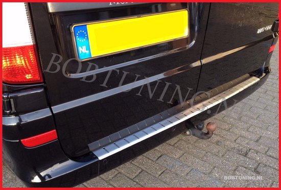 Rvs bumperbescherming Mercedes Vito | Viano W639 2004-2014
