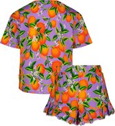 Vingino Pyjama Waranda Meisjes Pyjamaset - Wave lilac - Maat L