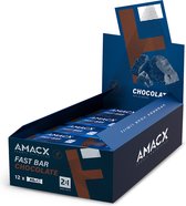 Amacx Fast Bar - Barre Énergétique - Chocolate - 12 pack