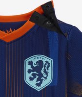 Nike Nederland 2024 Stadium Uit Nike Driedelig Replica Voetbaltenue Baby's Peuters Safety Orange Maat 24-36