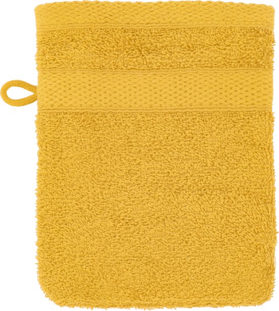Gant de toilette 15x21cm, sunflower yellow - SET/24