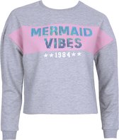 Grijs Mermaid Vibes sweatshirt