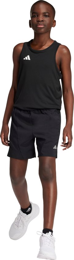 adidas Sportswear Woven Running Short Kids - Kinderen - Zwart- 140