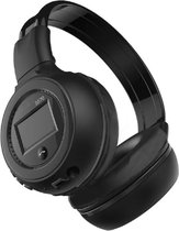 Bluetooth Hoofdtelefoon B570 - Headphone - Micro SD mode - FM-Radio - Zwart