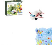 DrPhone TrackTastic Puzzle Wheels - De Ultieme Avontuurlijke Puzzelset - Kids Speelgoed - 5 Delig - Universum