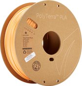 Polymaker 70863 PolyTerra PLA Filament PLA kunststof Gering kunststofgehalte 1.75 mm 1000 g Pasteloranje 1 stuk(s)