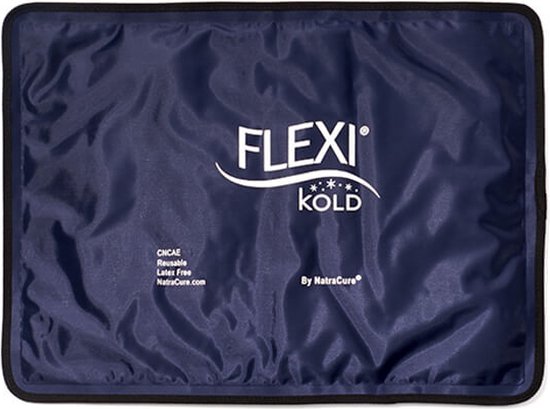 FlexiKold icepack medium (26,6x36,8cm) - coolpack - coldpack - gelpack - herbruikbaar - flexibel - zwelling - ontsteking - sportherstel - blessures