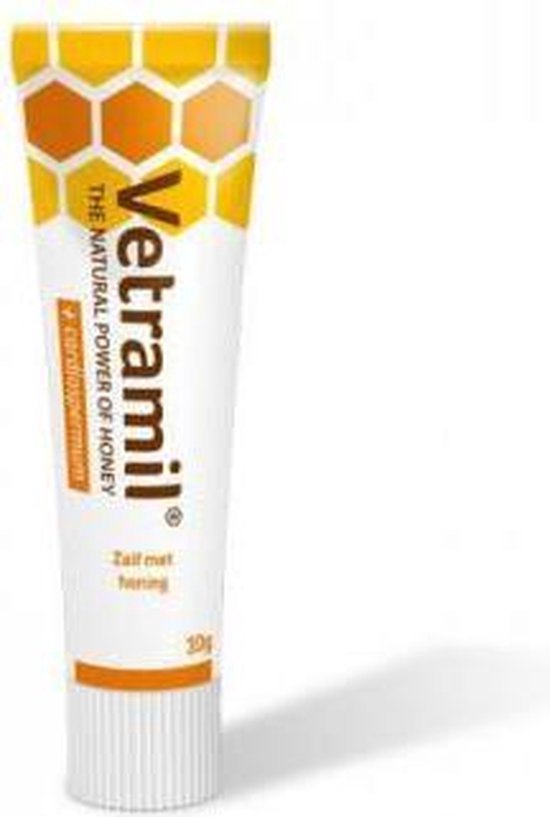 Vetramil - Wondzalf - Honingzalf - Verzachtend & Herstellend - Tube - 30 gram - RelaxPets