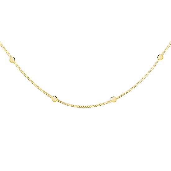 Goud Choker Ketting - Dames Ketting - Delicaat ontwerp met gouden afwerking - Amona Jewelry