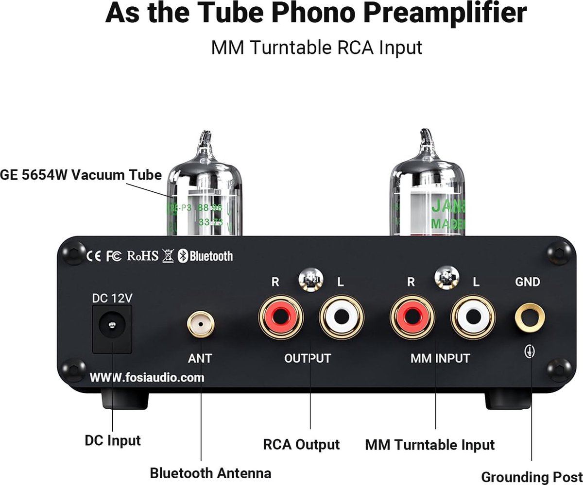 Préampli Phono MM Compact – Branchez Votre Platine Vinyle Sur N’importe Quel Ampli