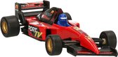 Modelauto Formule 1 wagen rood 10 cm - speelgoed race auto schaalmodel