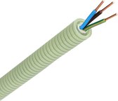 Câble tube flexible vert XGB 3G1,5 mm2 - 20 mm par rouleau 100 mètres (HFX3G15)