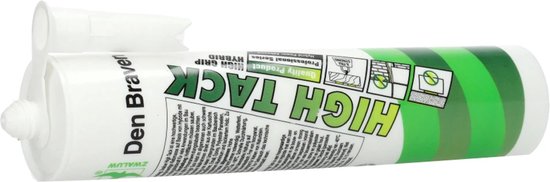 Kit de colle Zwaluw High Tack - cartouche de 290 ml - blanc
