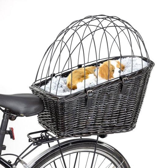 MaxxPet Fietsmand hond - Hondenmand fiets - Voor Bagagedrager - 55x35x51,5 cm - Zwart