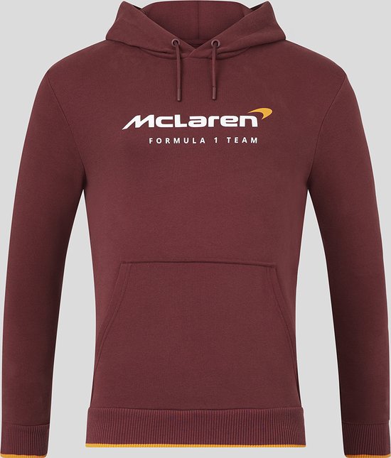 McLaren Logo Hoody Rood 2024 XL - Lando Norris - Oscar Piastri