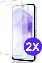 Screenprotector Geschikt voor Samsung A35 / A55 Screen protector Tempered Gehard galaxy glas - 2 stuks beschermglas