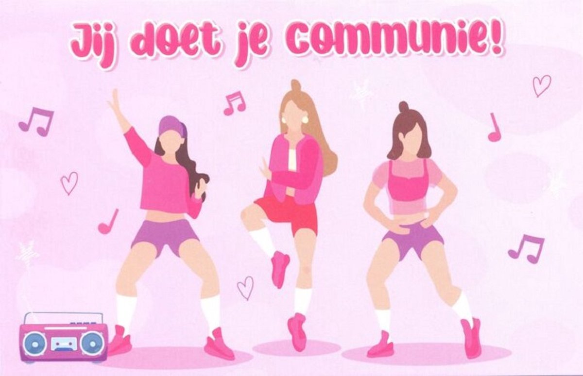 Wenskaart Jij doet je Communie - D14710 - Gratis verzonden