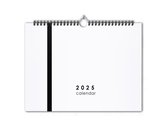 2025 Kalender - Minmalistisch - 42x29.7cm - Spiraalgebonden - 300gms mat ecopapier