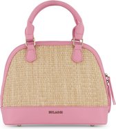 Ella teacosy tas voor dames / handtas van bulaggi / riet roze / Trendy handtas met extra schouderriem