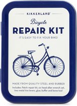 Kikkerland Reparatie set - 6-delig - Voor in je rugzak op de fiets - Goed voorbereid op weg - Vaderdag cadeau