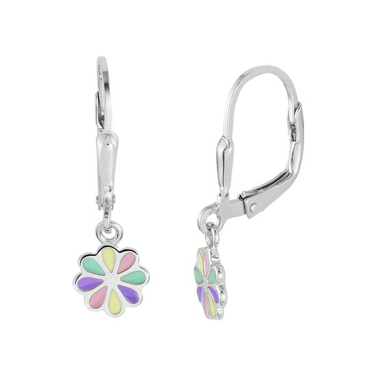 Yep! Boucles d'oreilles pendantes Bloem Brisur Crochet - Argent