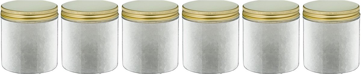 Goedkoopste Claudius Badzout No Scent No Colour - 300 gram - Pot met gouden deksel (Geurloos) - set van 6 stuks