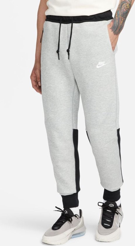 Pantalon de survêtement Nike Tech Fleece pour Homme - Grijs/ Zwart - Taille M