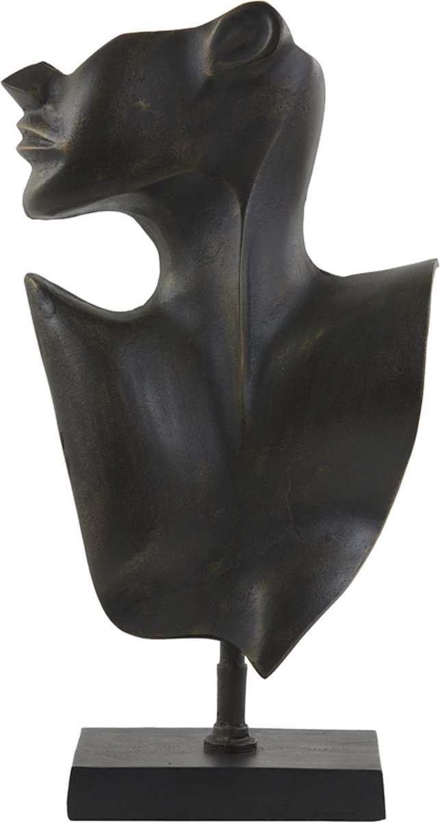 Ornament FACE - 23x11x45cm - Brons