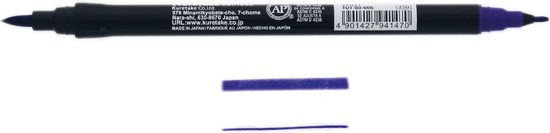ZIG Art & Graphic Twin Tip brush marker - Violet