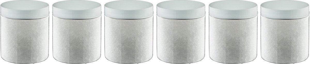 Goedkoopste Claudius Badzout No Scent No Colour - 300 gram - Pot met witte deksel - set van 6 stuks